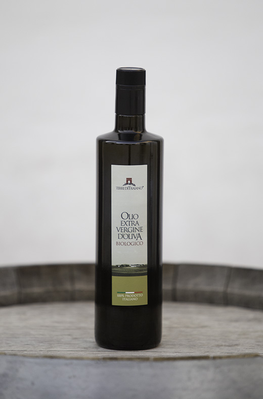 Olio extravergine d'oliva biologico Terre di Traiano
